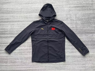 ANTA安踏赞助2025跑步风衣中国国家队夹克国旗轻薄透气防晒皮肤衣