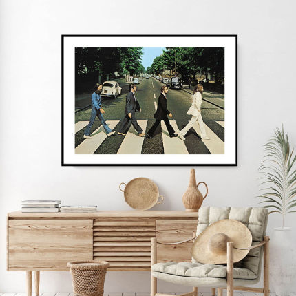 甲壳虫乐队披头士The_Beatles 明星海报英伦摇滚装饰画酒吧挂画