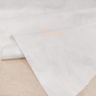 白色软毛毡针刺无纺布内衬防刮碰过滤棉戟绒布1mm2mm厚