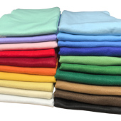 1mm厚蓬松软身针刺无纺布彩色不织布毛毡圣诞工艺品辅料