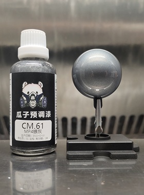 瓜子漆 瓜子定制 CM.61 ACTROS MP4 银灰