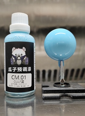瓜子漆 瓜子定制 CM.01 海湾石油 GULF蓝
