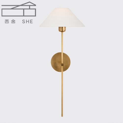 VC1:1Hackney全铜美式简约复古别墅客厅过道楼梯卧室壁灯设计师灯