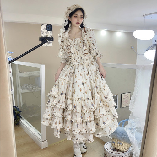 格温多林Lolita优雅可爱ph段段裙