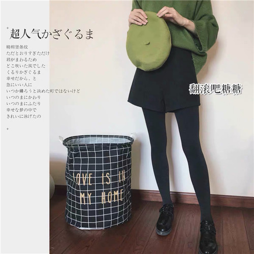 竖条纹显瘦880d绒爪微压连裤袜