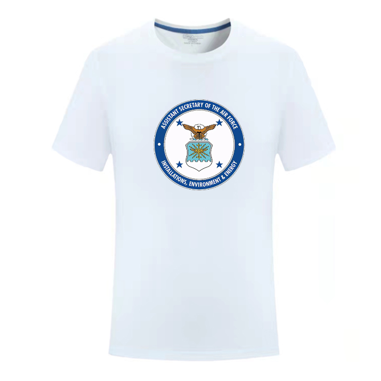 美国America国家USA空军军徽圆领休闲短袖T恤文化衫衣服广告衫