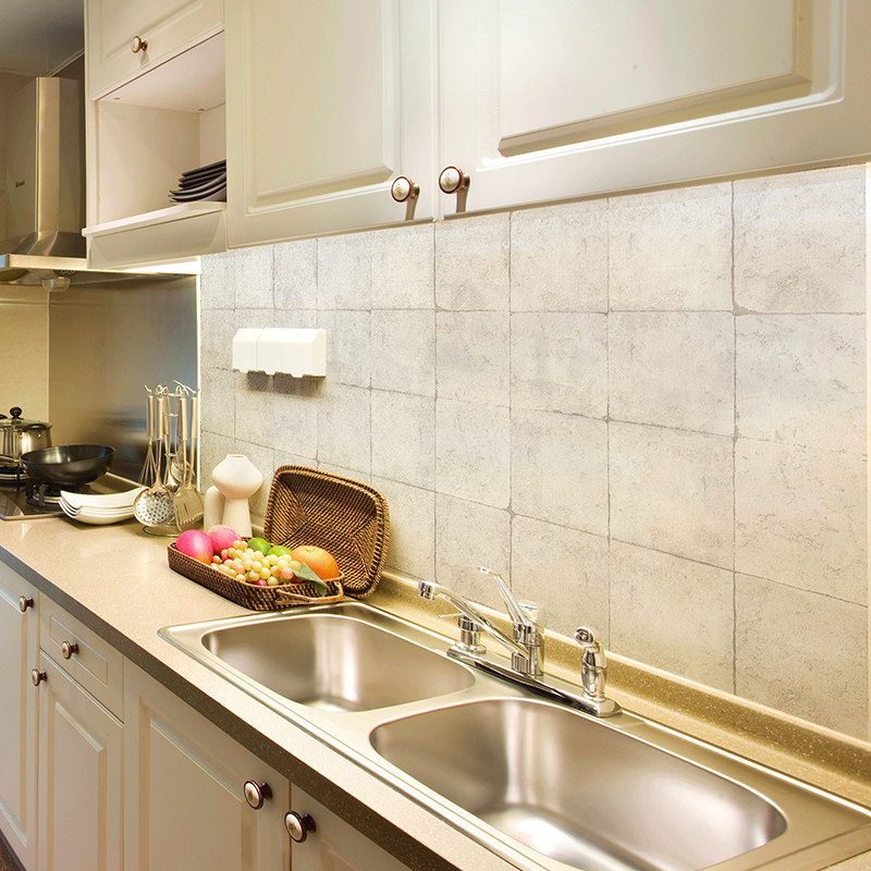 厨房防油贴纸复古怀旧马赛克墙纸自粘耐高温防水瓷砖墙贴格子壁纸|msdalam kategori Care pembersih/tuala wanita/kertas/Aromatherapy, kertas/Wipes, pelekat minyak isi rumah - dari Buy2taobao.com untuk memberikan perkhidmatan ejen Taobao profesional membeli