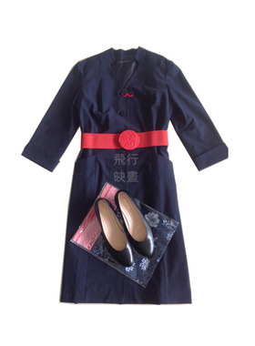 东航空姐制服连衣裙装乘务员工作服女高端China Eastern Airlines