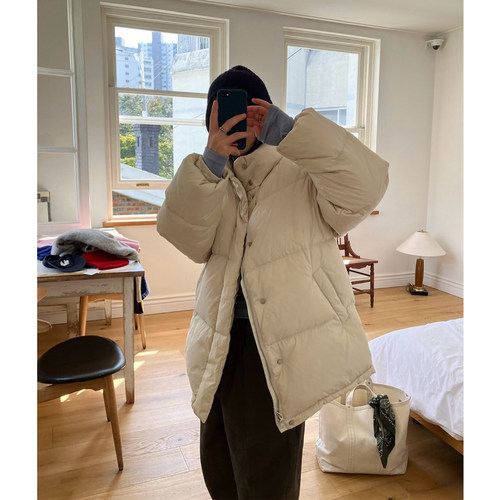 冬季新款韩系休闲风高品质羽绒服