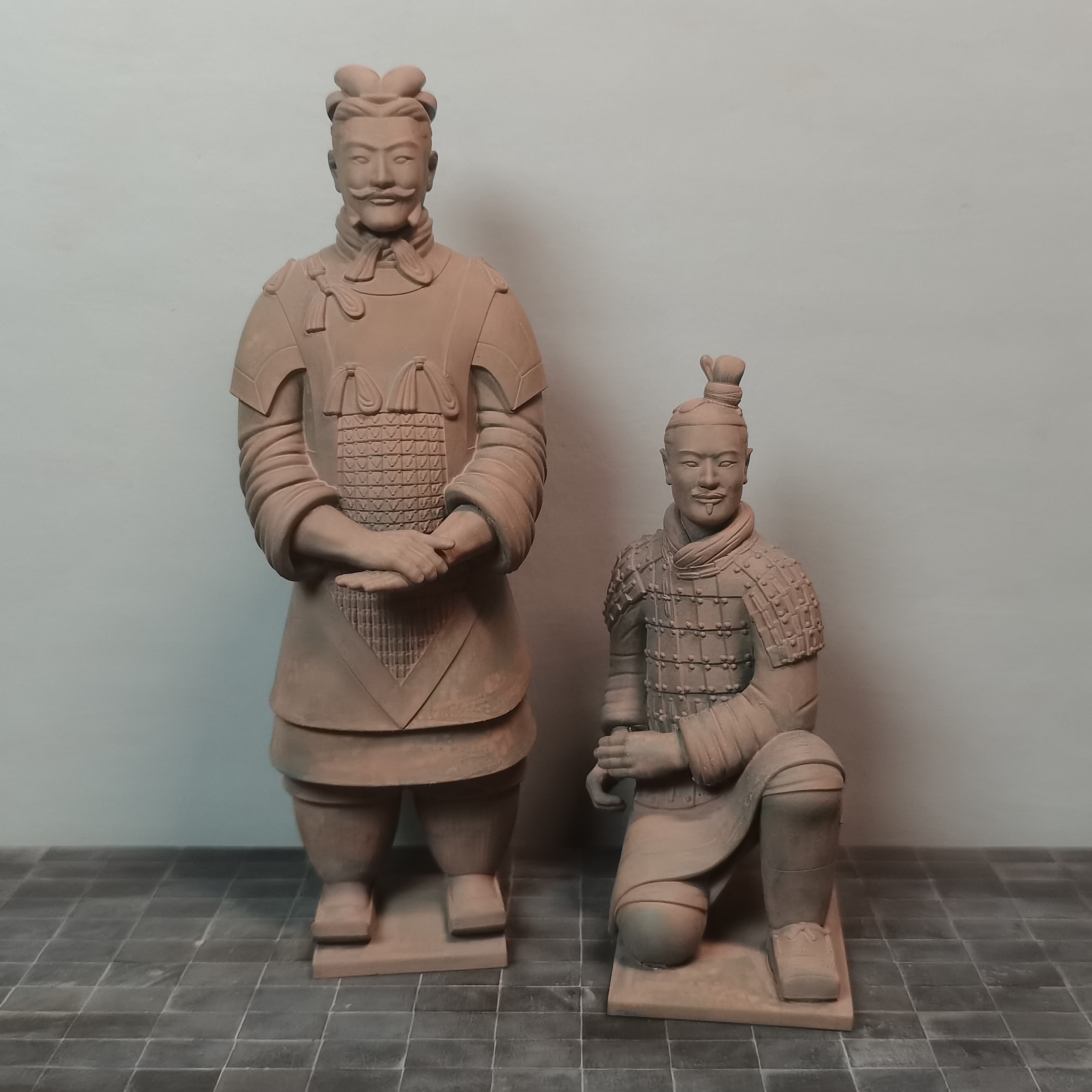 3D打印兵马俑摆件秦俑手办