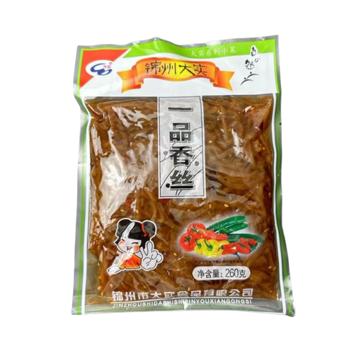 锦州大实一品香丝东北锦州特产小咸菜260g/袋