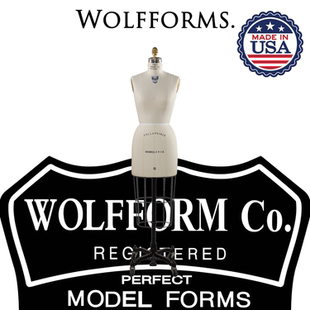 美国WOLF FORM手工高级定制女体立裁人台婚纱礼服装西服打板模特