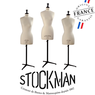 法国STOCKMAN人台手工定制男士 打板模特 女士立裁高定西服婚纱服装