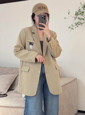 高级设计感小众西装外套女