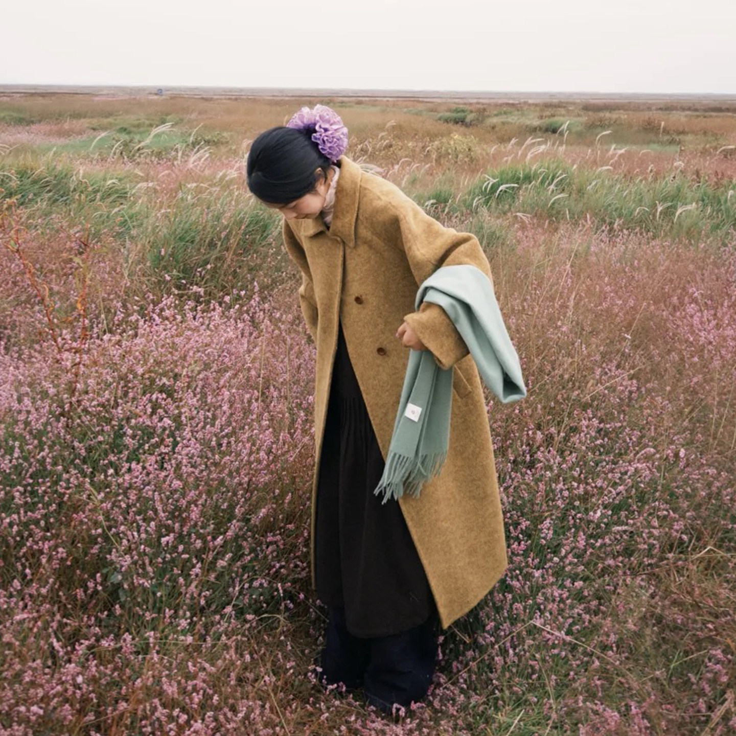 复古棕色翻领显瘦毛呢外套女秋冬季韩系气质通勤风中长款呢子大衣,女装/女士精品,毛呢外套,淘宝优惠券,粉丝福利购,淘宝优惠卷