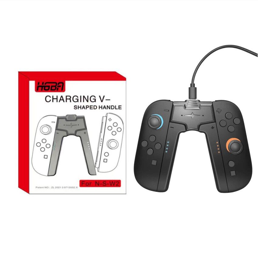 新品Switch2代左右手柄充电手把NS2小手柄充电支架边充边玩握把