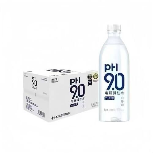 康师傅ph9.0电解碱性水366ml*12瓶整箱车载办公会议饮水小瓶特价