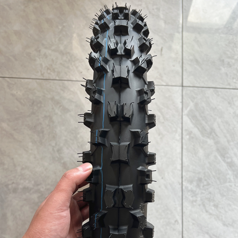 20寸摩托车越野胎90/100-20防滑前外胎装备轮胎林道山地比赛配件