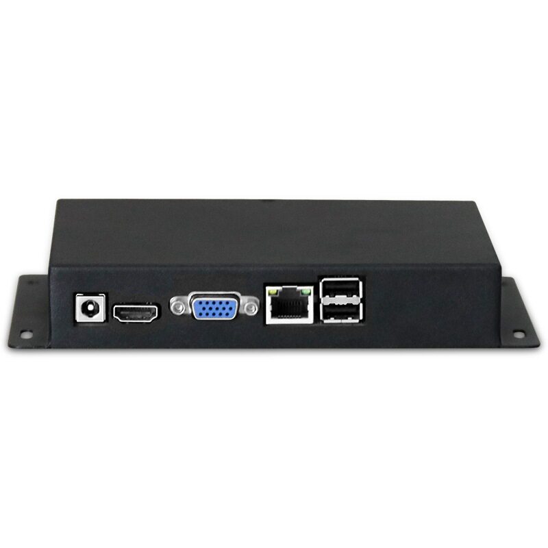 x86多媒体播放盒智能广告机播放盒高清网络机顶盒windows播放器