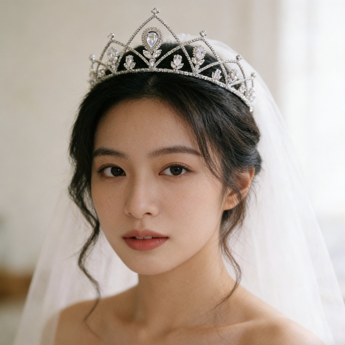 小众高级感法式结婚皇冠头饰新娘婚礼公主发饰成人礼芭蕾生日王冠