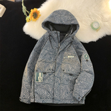 23/冬90%白鸭绒高品质连帽羽绒服工装外套2321-P265，男装羽绒服，电商A171