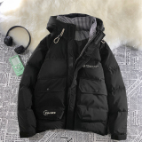 22/冬90%白鸭绒高品质连帽羽绒服潮流大码外套2239-P300控398元，男装羽绒服，电商A171