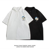 2021夏季新款polo衫男士潮翻领短袖T恤宽松男装PL27，男装Polo衫，电商A171