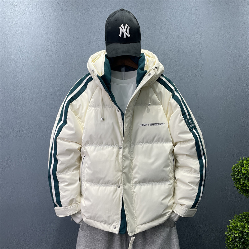 2024新款男士90白鸭绒连帽羽绒服男 23815-P310图片