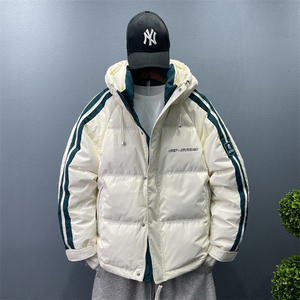 2024新款男士90白鸭绒连帽羽绒服男 23815-P310图片