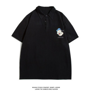 2021夏季新款 polo衫男士潮翻领短袖T恤宽松男装 PL27,男装Polo衫,电商A171