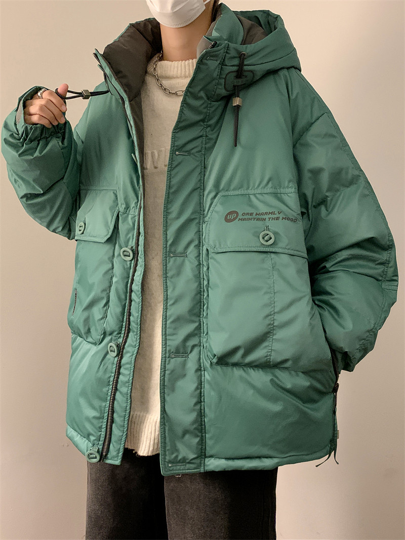 23/冬90%白鸭绒高品质连帽羽绒服潮流大码外套2319-P300,男装羽绒服,电商A171
