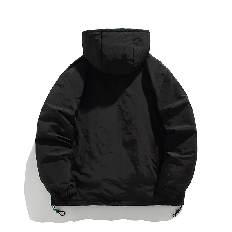 YR88/P210控288冬装羽绒服男连帽防风防水冲锋衣潮流宽松外套上衣,男装羽绒服,电商A171