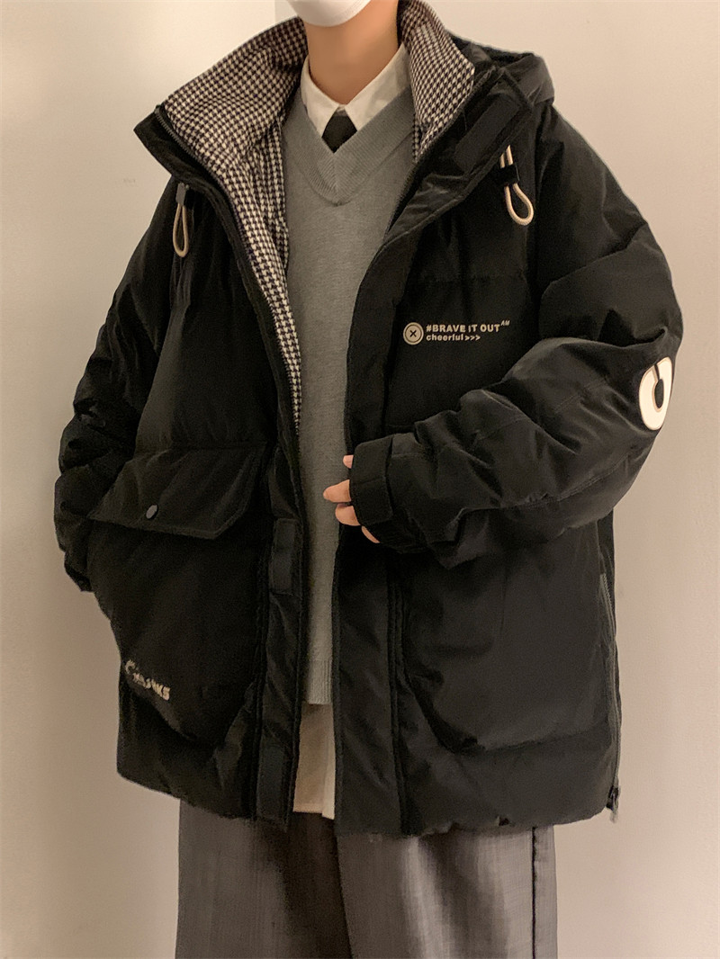 22/冬 90%白鸭绒高品质连帽羽绒服潮流大码外套2239-P300 控398元图片
