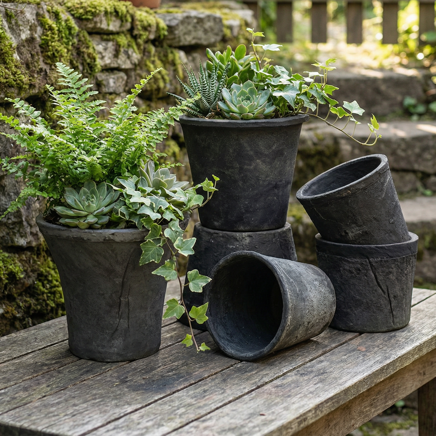 MrsTAO黑陶复古陶土花盆黑色园艺装饰用品种植盆栽多肉陶盆瓦盆,鲜花速递/花卉仿真/绿植园艺,花园装饰用品,淘宝优惠券,粉丝福利购,淘宝优惠卷