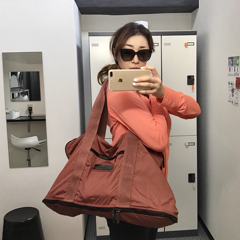 Adidas by stella McCartney 女子大容量运动健身瑜伽拎包 背包