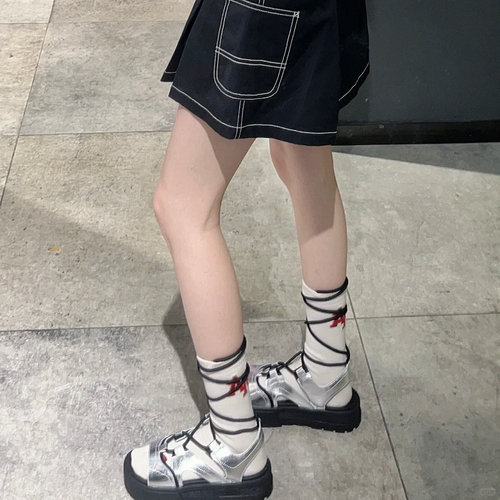 彪马女子松糕底绑带运动休闲凉鞋