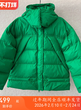 专柜正品/阿迪达斯 stella WIND.RDY 女子秋冬款防风保暖面包棉服