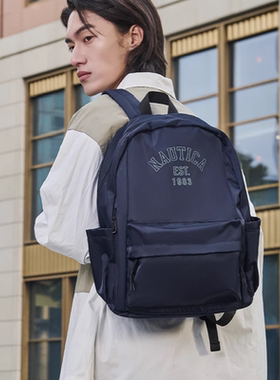NAUTICA/诺帝卡 男女基础款运动休闲轻便双肩背包 NA240018M