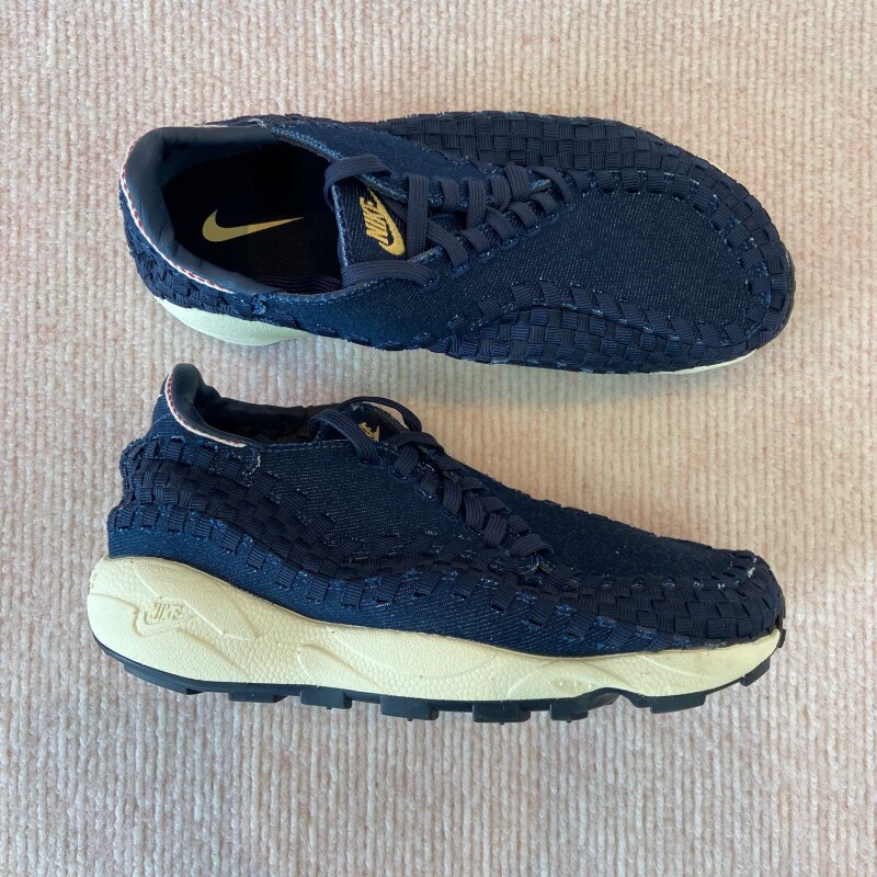 专柜正品/耐克 Air Footscape Woven 男女经典复古运动休闲鞋