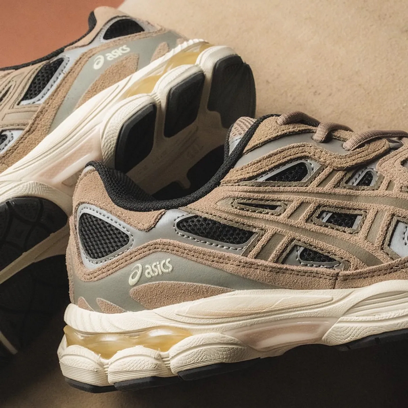 ASICS/亚瑟士 GEL-NYC 男女经典复古运动休闲慢跑鞋 1203A383-005