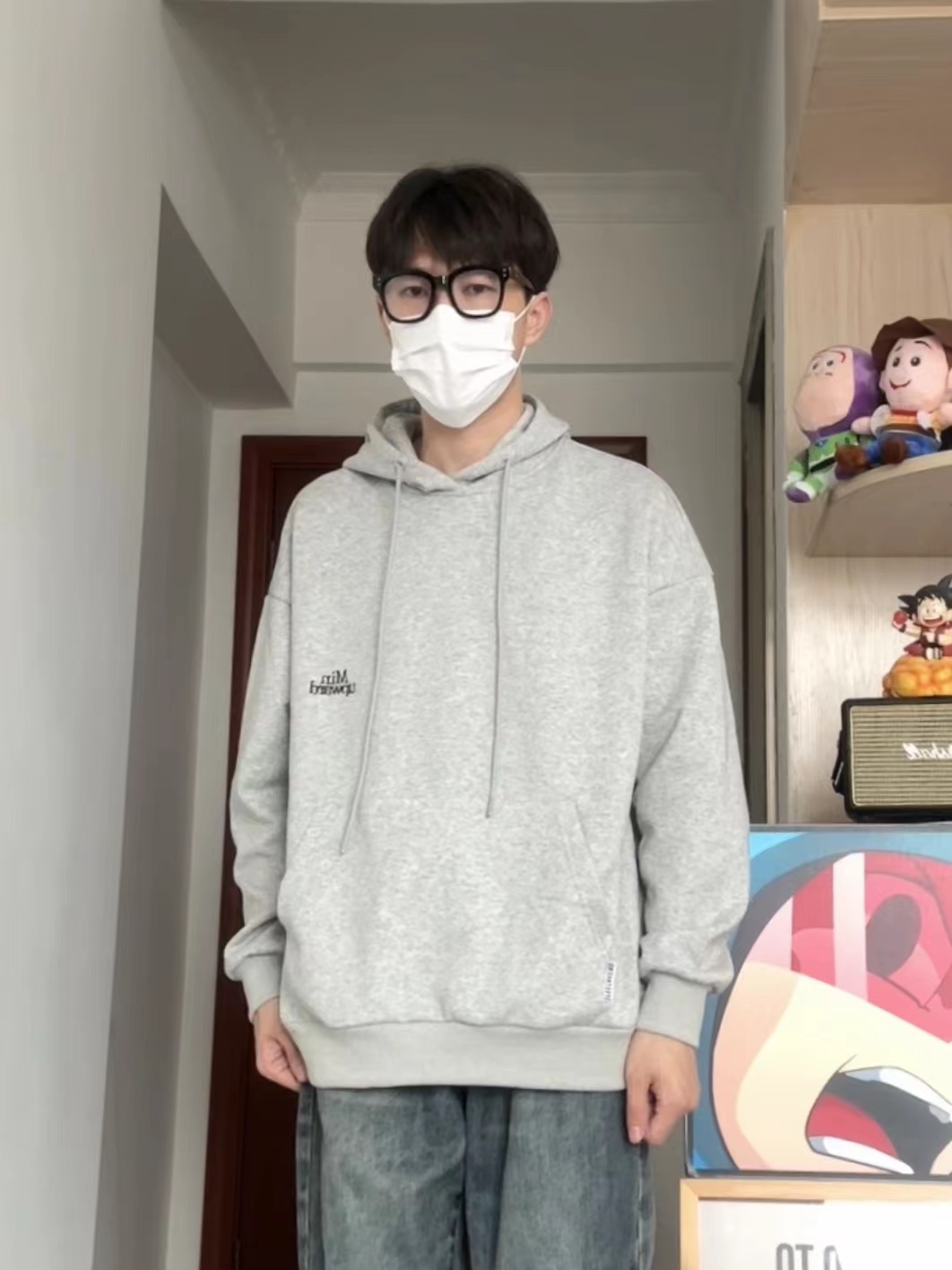 刺绣WHICHONE休闲卫衣