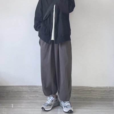 WHICHONE九分裤阔腿裤