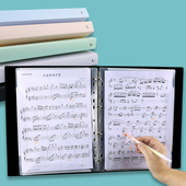 活页乐谱夹A4学生可修改钢琴架子鼓歌谱资料收纳多功能插袋文件夹