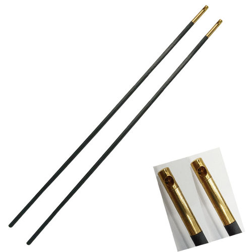 外径七毫米旋转铜头碳素空竹杆体