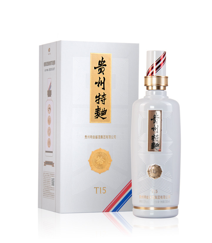 53°拾·贵州特曲T15酒500ml  单瓶装