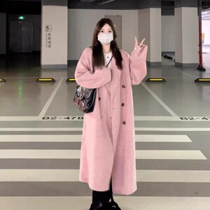 双面羊绒呢子大衣2026秋冬流行新款韩系高级感小个子819-p120k188图片