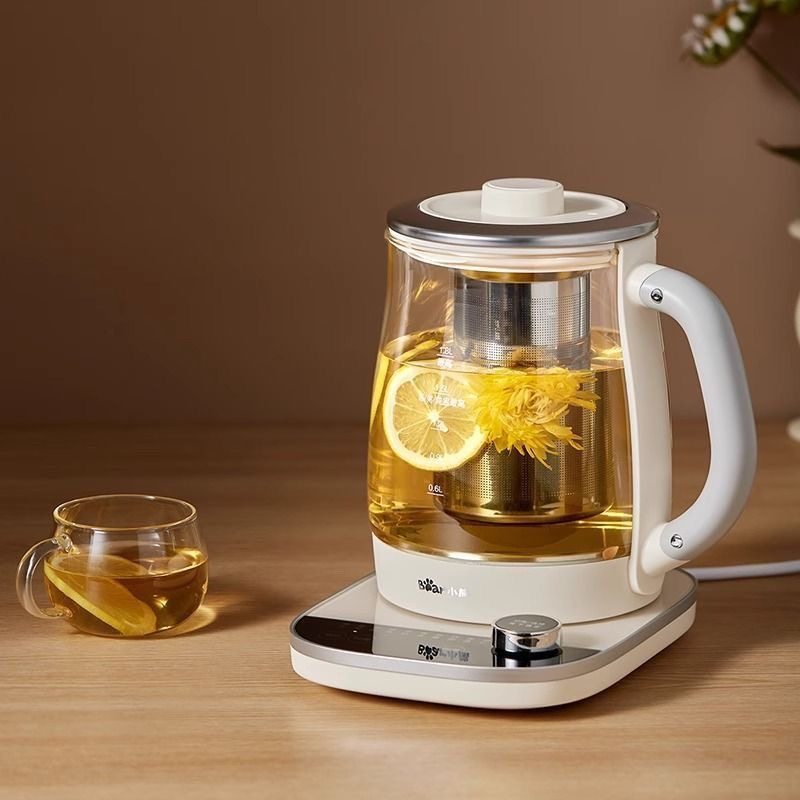 小熊养生壶家用多功能办公室全自动玻璃煮茶壶养生烧水壶电热水壶