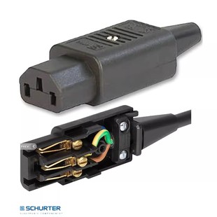 原装瑞士舒特 4781 4782 4783 发烧级电源线hifi音频 IEC尾插 10A