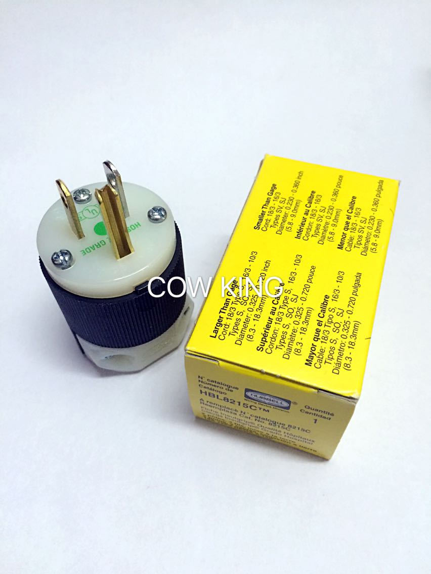 原装正品美国原产HUBBELL8215C扦头