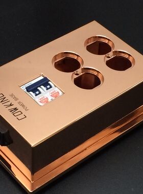 COW KING音响专线插排 带 空气开关紫铜插排 发烧级排插